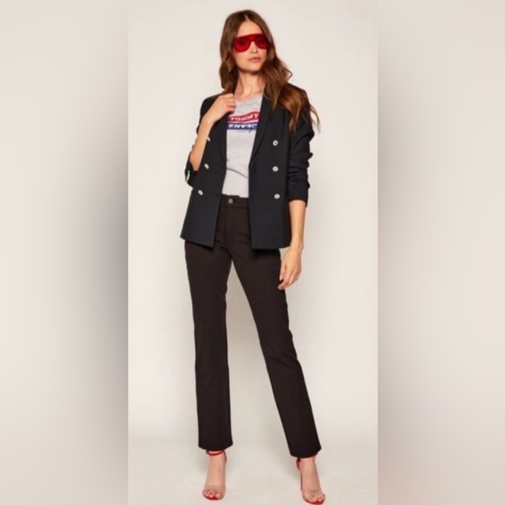 ESCADA Black Straight Leg Stretch Jeans